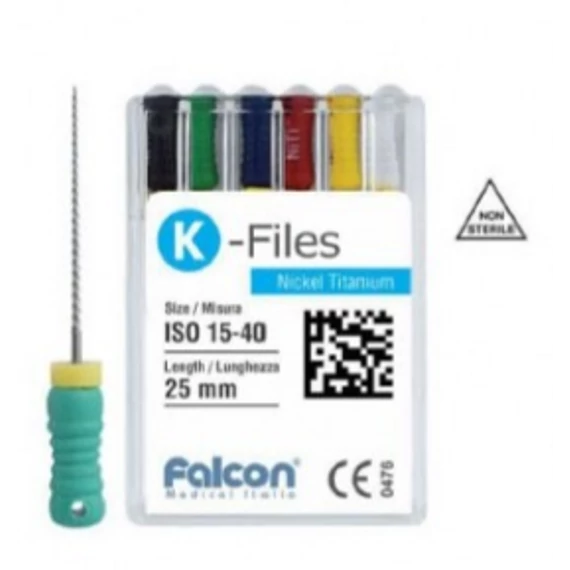 K-Files (NiTi 25mm) - Falcon